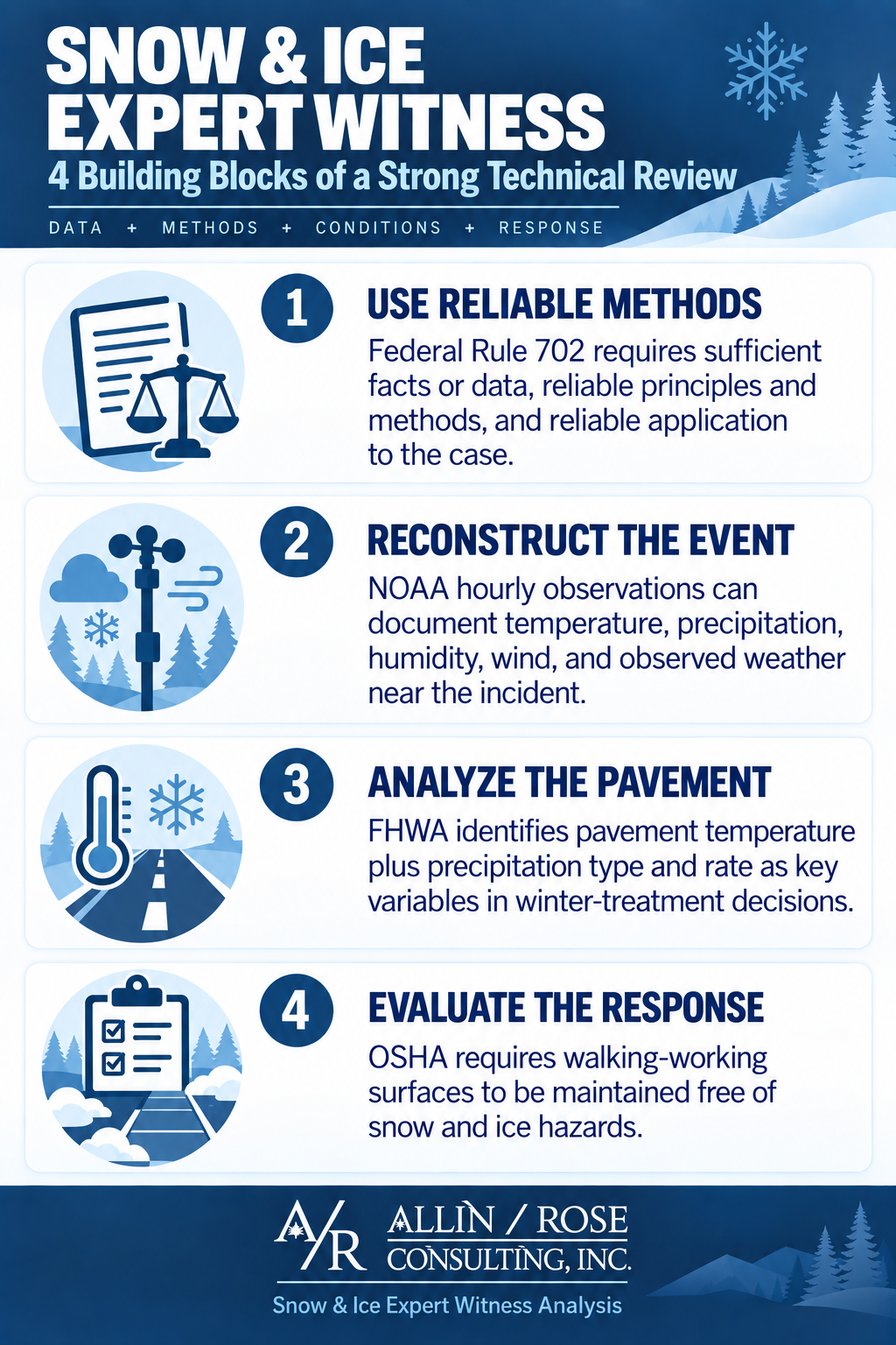 PA Snow and Ice Expert Witness Infographic